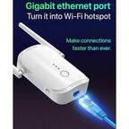 Macard WiFi Extender Booster - 2023 Release Up to 74% Faster  (Refurbished)