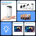 Magcubic HY300 Pro: Smart 4K Projector with Android 11 & WiFi6