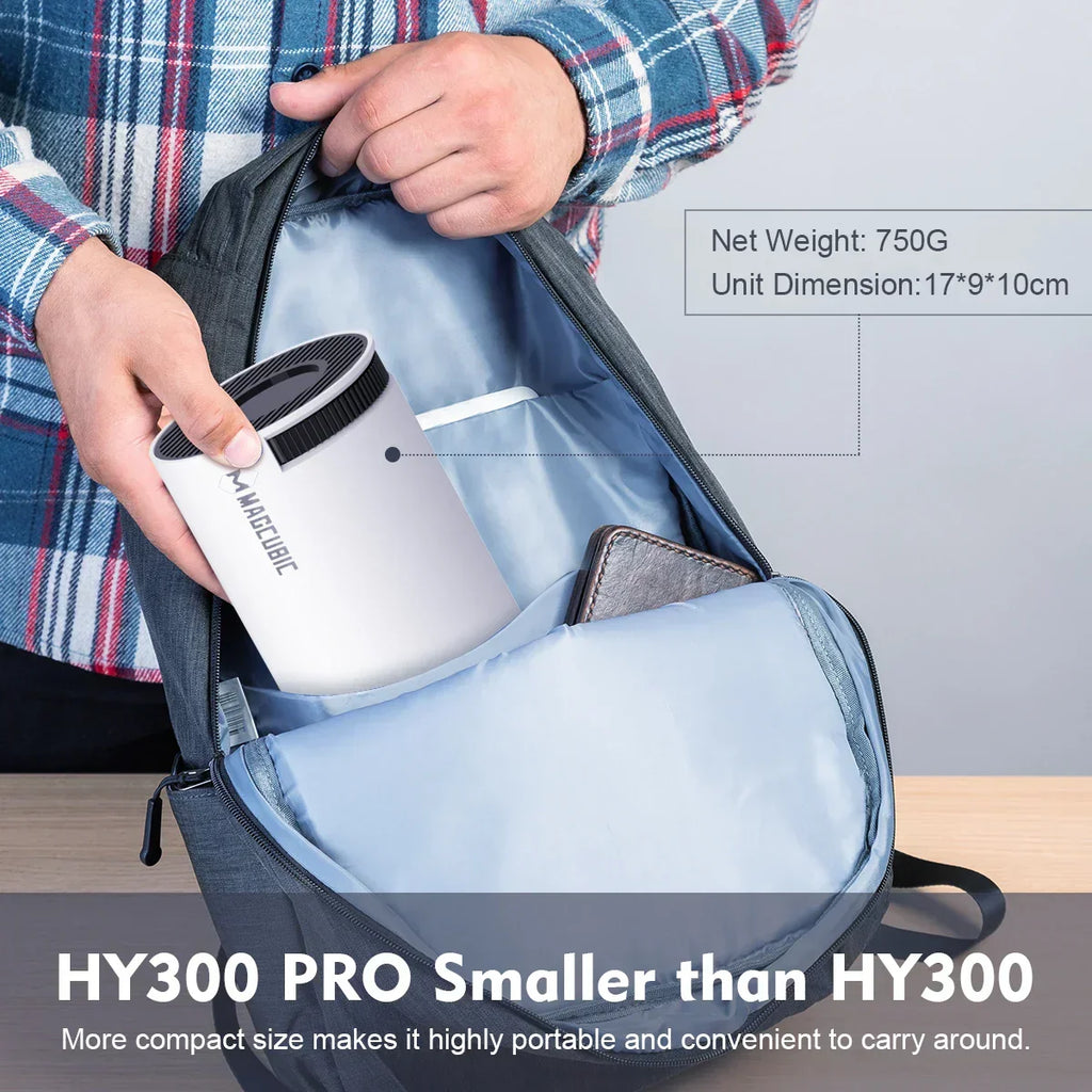 Magcubic HY300 Pro: Smart 4K Projector with Android 11 & WiFi6