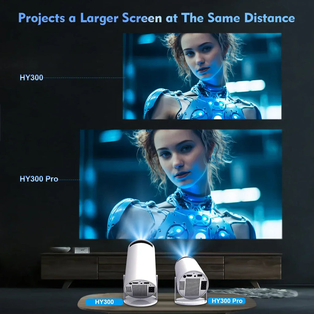 Magcubic HY300 Pro: Smart 4K Projector with Android 11 & WiFi6