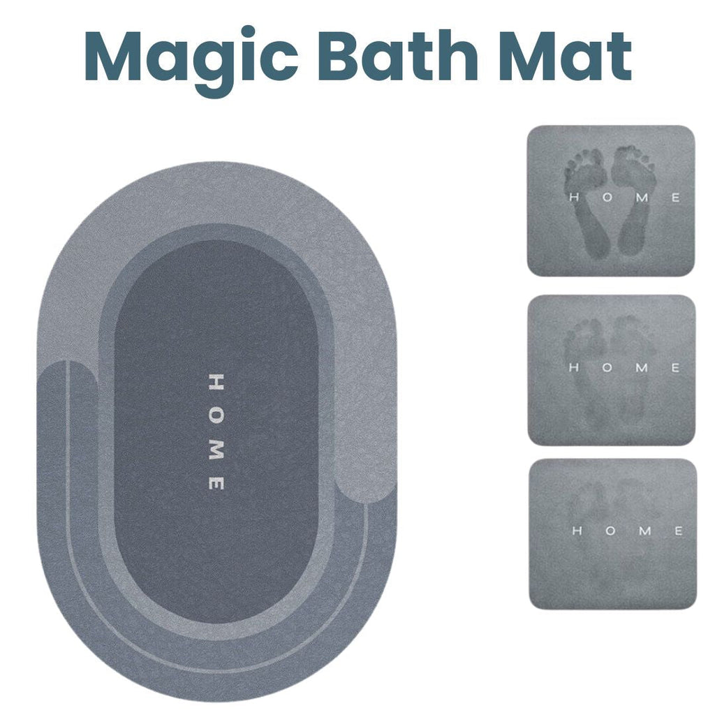 Quick-Dry Non-Slip Bath Mat - Super Absorbent