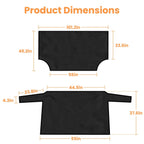 Magnetic Car Windshield Cover Front Rear Protector Fit for All Cars