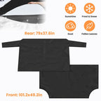 Magnetic Car Windshield Cover Front Rear Protector Fit for All Cars