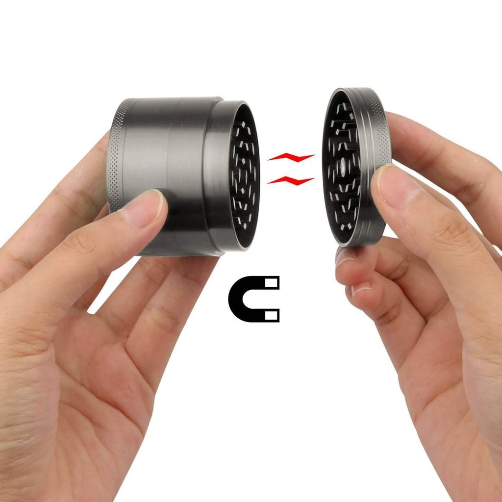 Magnetic Herb Spice Tobacco Grinder