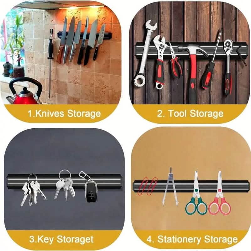 Magnetic Knife Holder for Kitchen Wall