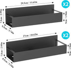 Magnetic Shelving Unit Set of 4