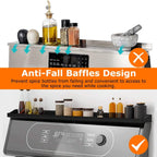 Magnetic Stove Top Shelf Silicone Non-Slip Organizer