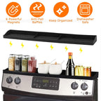 Magnetic Stove Top Shelf Silicone Non-Slip Organizer