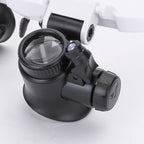 Magnifying Glasses Light LED Adjustable Lens Design
