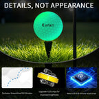Caiton Glow in the Dark Golf Balls - Set of 6 Impact-Activated, High-Visibility Luminous Golf Balls for Nighttime Play, Ideal Gift
