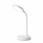 LED Desk Lamp with USB Charging | Adjustable Swan-Neck Reading Light