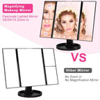 Make Up Mirror with 22 LED Lights