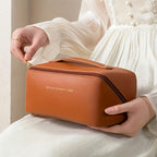 Travel Toiletry Bag with Zipper Closure