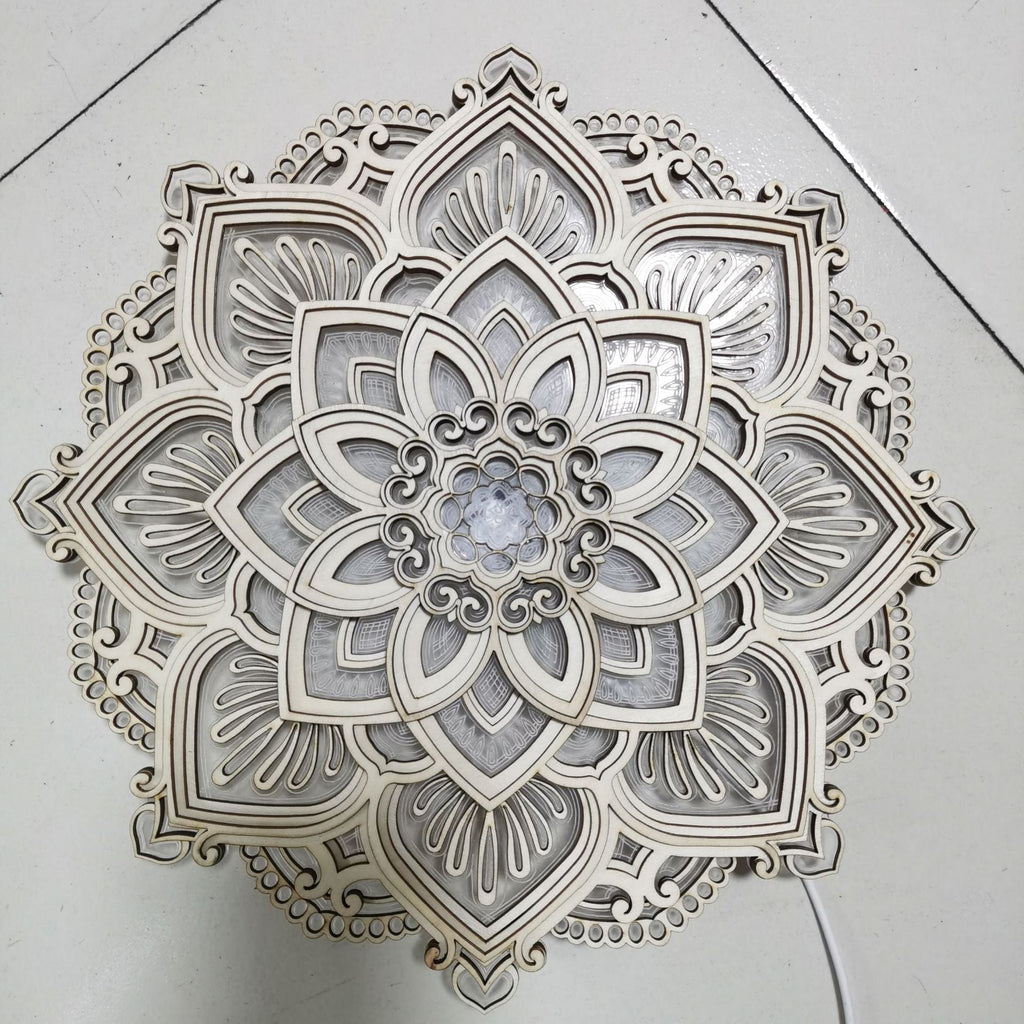 Mandala Yoga Lamp - Create Calm and Relaxation in Your Space