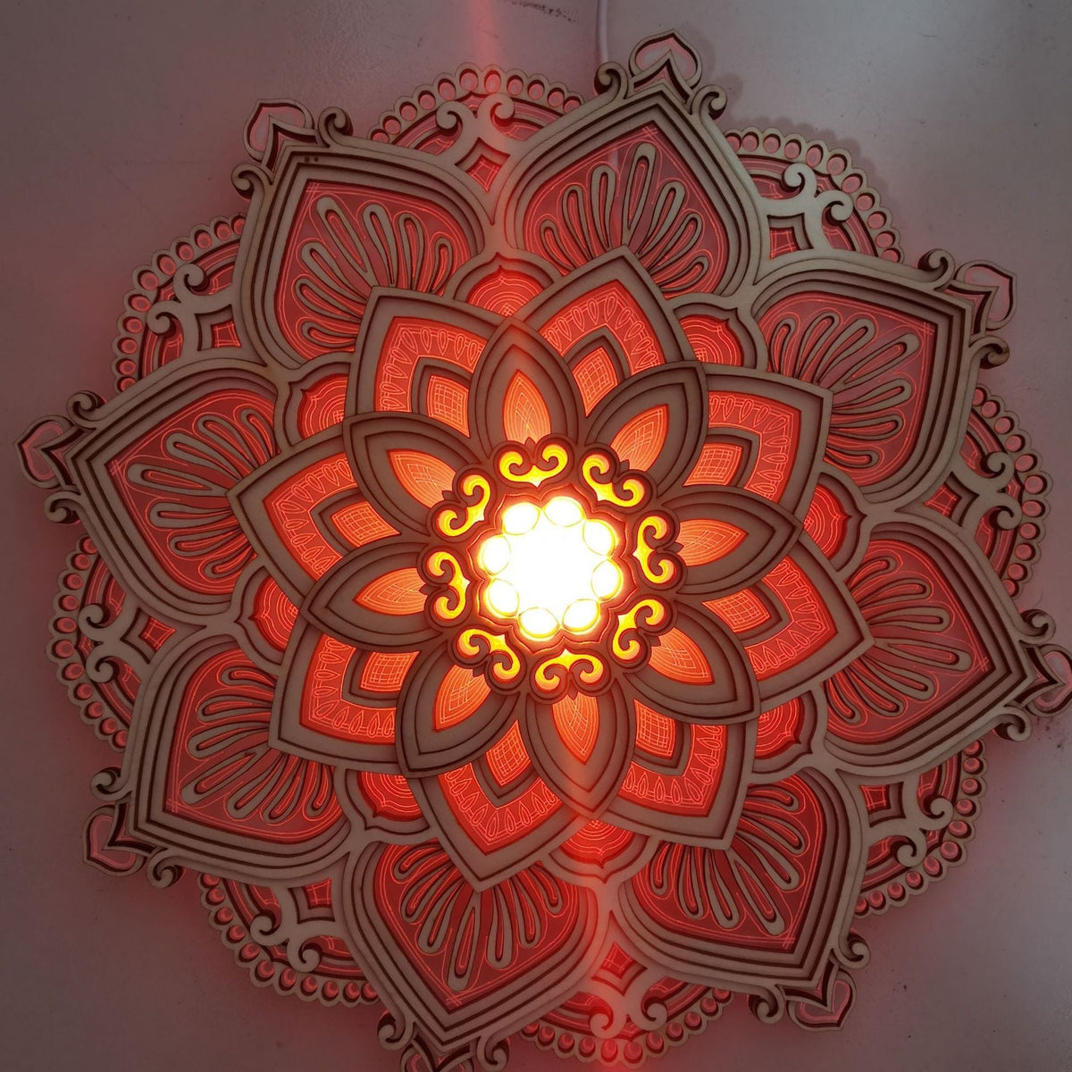 Mandala Yoga Lamp - Create Calm and Relaxation in Your Space