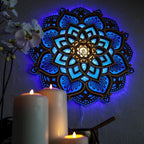 Mandala Yoga Lamp - Create Calm and Relaxation in Your Space
