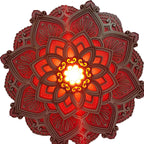Mandala Yoga Lamp - Create Calm and Relaxation in Your Space