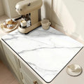 Marble Pattern Absorbent Countertop Mat
