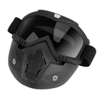 Mask Riding Goggle with Adjustable Non-slip Trip Mouth Filter