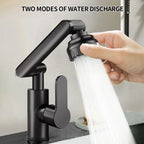 MECHAFLOW 360 – 360° robotic arm kitchen faucet with bubble & shower spray