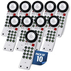 Med-Pat XL88Q One-Piece Phone – Extra-Loud Volume, Visual Ring, Water-Resistant, Hearing Aid Compatible