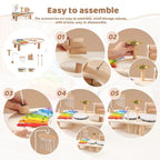 Baby's First Musical Instrument Set - Wood