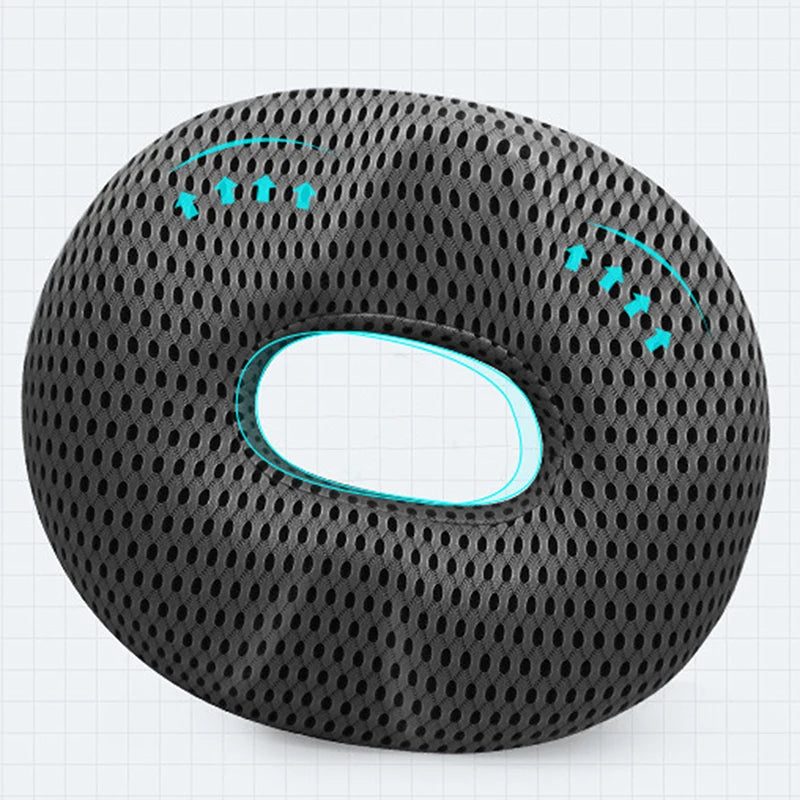 Ergonomic Seat Cushion for Tailbone Pressure Relief