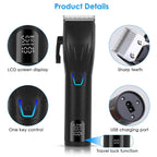 Men Electric Barber Clipper Hair Cutting Combo Set T Outliner Shaver Trimmers