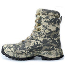 Men's Camo Tactical Water-Resistant Hiking Boots