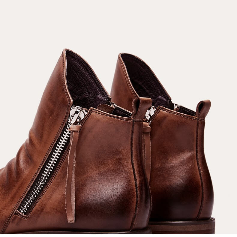 Men's Casual Leather Boots