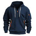Men's Hoodie with Multiple Pockets