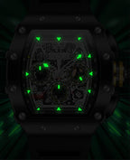 Men's Luminous Tonneau Watch