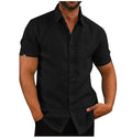 Men's Short Sleeve Button Shirt