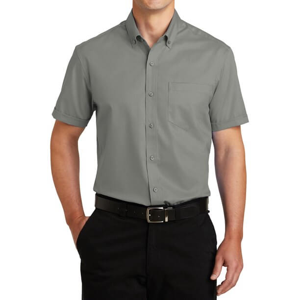 Men's Short Sleeve Button Shirt