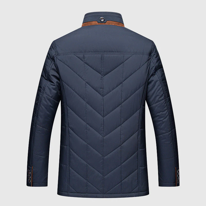 Men's Quilted Winter Jacket with Premium Insulation Technology