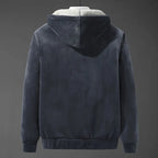 Men's Sherpa-Lined Hooded Jacket