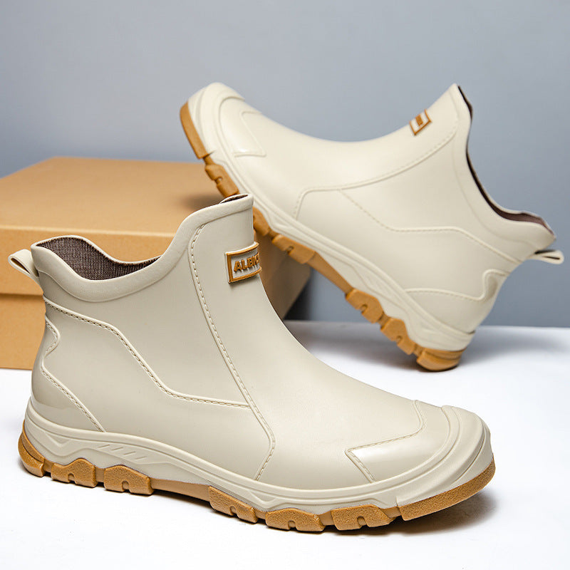 Men's Waterproof All-Weather Rubber Boots