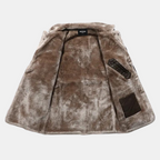 Men's Winter Leather Coat Elegant Leather