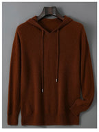 Men's Wool and Cashmere Sweater Soft Warm Knit Pullover Hand Wash Only
