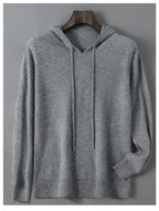 Men's Wool and Cashmere Sweater Soft Warm Knit Pullover Hand Wash Only