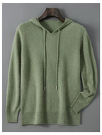 Men's Wool and Cashmere Sweater Soft Warm Knit Pullover Hand Wash Only
