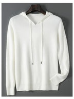 Men's Wool and Cashmere Sweater Soft Warm Knit Pullover Hand Wash Only