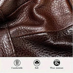 Men's and Woman's Genuine Leather Satchel Crossbody Bag