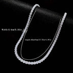 Men's Elegant Diamond Cubic Zirconia Necklace Chain