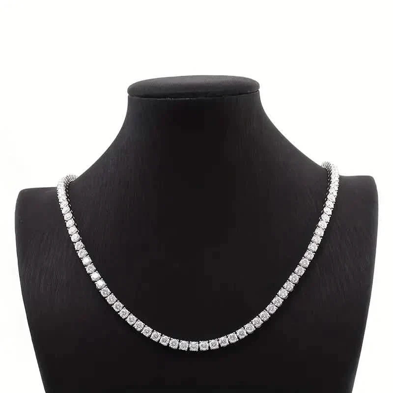 Men's Elegant Diamond Cubic Zirconia Necklace Chain
