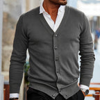Men's Knitted Cardigan Button-Up | Casual Outerwear