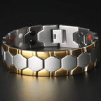 Men's Titanium Magnetic Bracelet 4-in-1 Energy