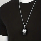 Men's Titanium Steel Skull Necklace
