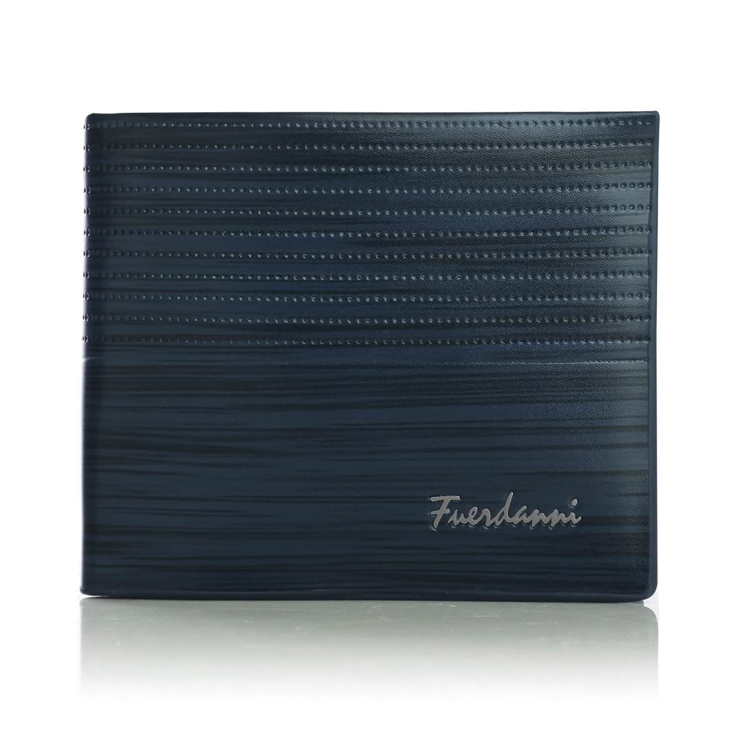 Men's Wallet PU Leather Bifold Purse Credit Card Holders