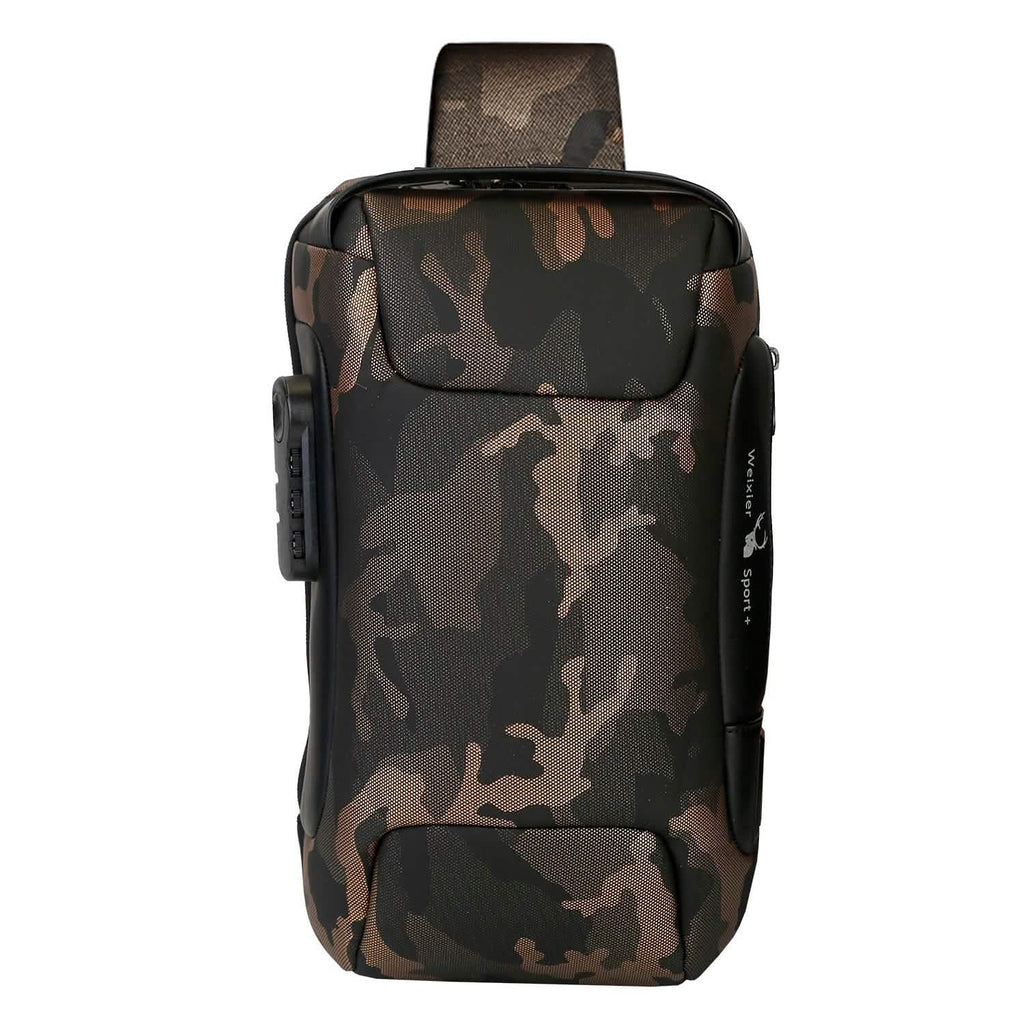 Men's Waterproof Anti-Theft Sling Backpack